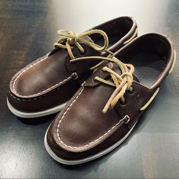 Sperry | Shoes | Sperry Topsider Boy Boat Shoes Ao Brown  display picture 1